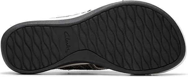 Clarks Arla Wave Women's Sandals Black Combi : 9.5 B - Medium, Rubber - Image 3
