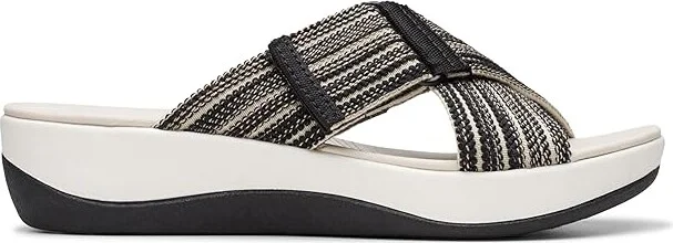 Clarks Arla Wave Women's Sandals Black Combi : 9.5 B - Medium, Rubber - Image 6