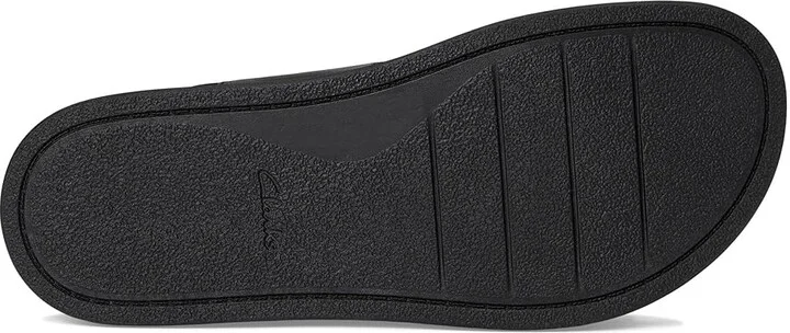 Clarks Arwell Glide Women's Sandals Black Combi Leather : 6 C - Wide - Image 3