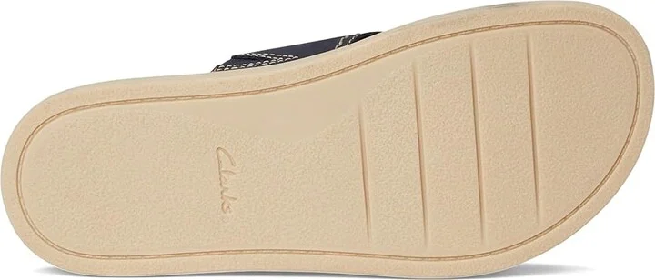 Clarks Arwell Walk Women's Sandals Navy Nubuck : 6 B - Medium, Leather/Rubber - Image 3