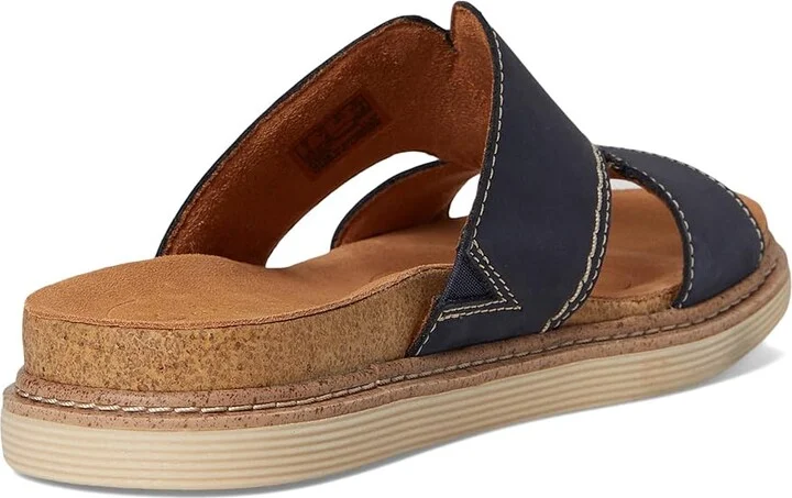 Clarks Arwell Walk Women's Sandals Navy Nubuck : 6 B - Medium, Leather/Rubber - Image 4