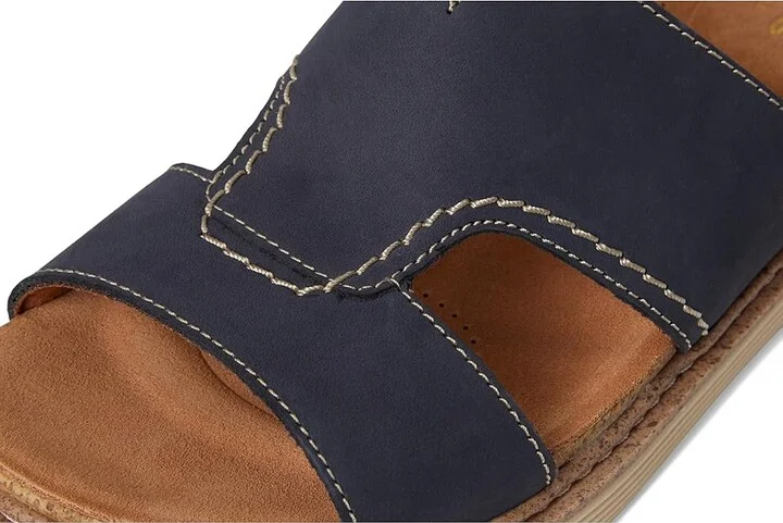 Clarks Arwell Walk Women's Sandals Navy Nubuck : 6 B - Medium, Leather/Rubber - Image 7