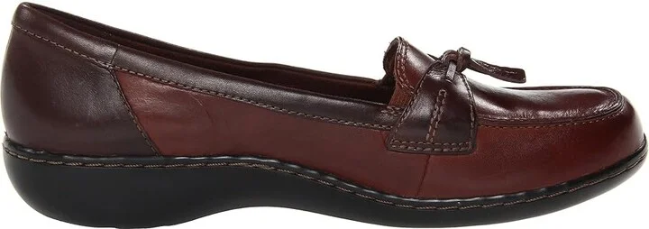 Clarks Ashland Bubble Women's Slip on Shoes Brown : 11 B - Medium, Leather - Image 8