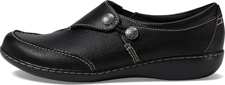 Clarks Ashland Lane Q Women's Shoes Black : 11 A - Narrow, Leather - Image 7