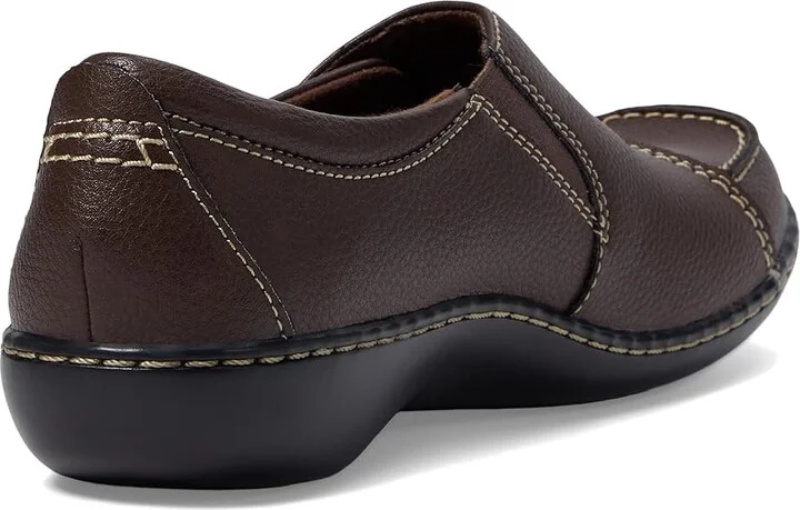 Clarks Ashland Lane Q Women's Shoes Redwood : 9 D - Wide, Leather - Image 5