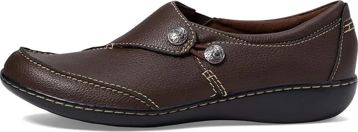 Clarks Ashland Lane Q Women's Shoes Redwood : 9 D - Wide, Leather - Image 7