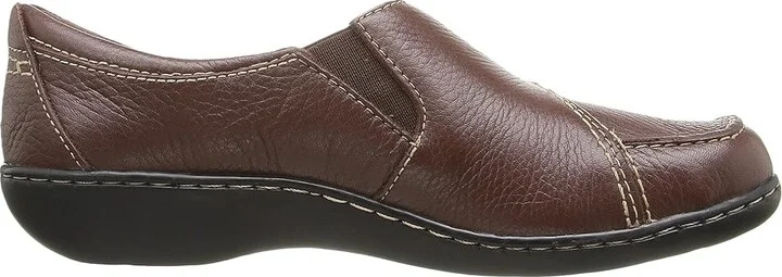 Clarks Ashland Lane Q Women's Shoes Redwood : 9 D - Wide, Leather - Image 8