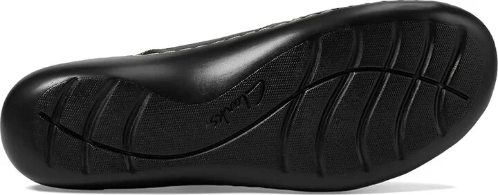 Clarks Ashland Spin Q Women's Shoes Black : 7 D - Wide, Leather - Image 4