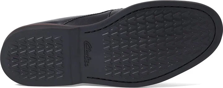 Clarks Atticus LT Lace Men's Shoes Black Leather 1 : 12 D - Medium - Image 3