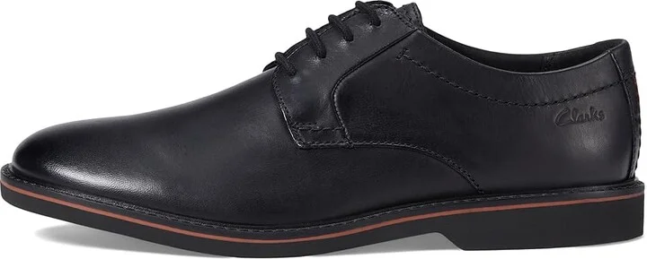Clarks Atticus LT Lace Men's Shoes Black Leather 1 : 12 D - Medium - Image 6