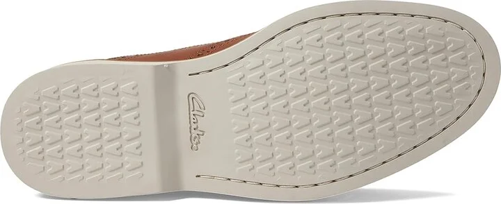Clarks Atticus LT Limit Men's Shoes Dark Tan Leather : 8 D - Medium, Suede - Image 3