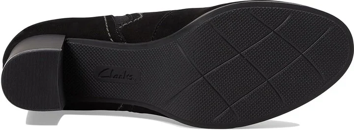 Clarks Bayla Glow Women's Boots Black Nubuck : 9 B - Medium, Suede - Image 3