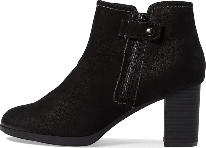 Clarks Bayla Glow Women's Boots Black Nubuck : 9 B - Medium, Suede - Image 6