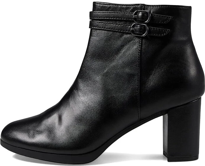 Clarks Bayla Light Women's Boots Black Leather : 10 B - Medium - Image 5