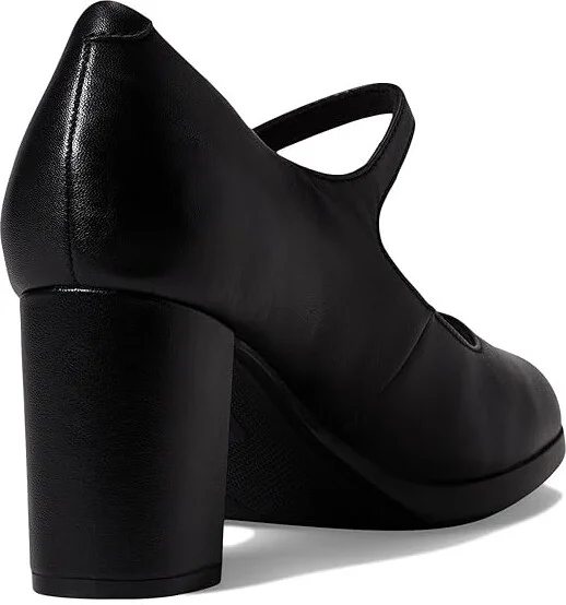 Clarks Bayla Nora High Women's Heels Black Leather : 9.5 B - Medium - Image 4