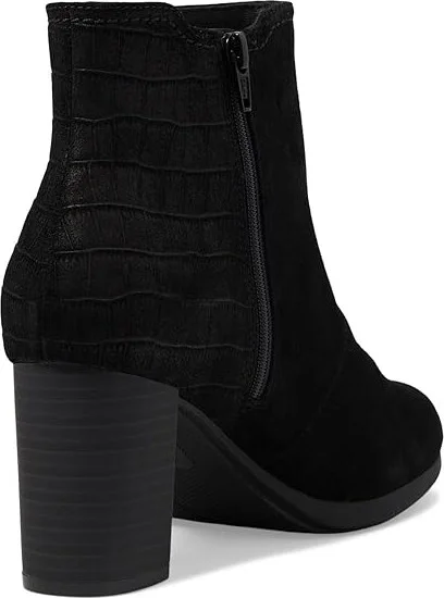 Clarks Bayla Rose Women's Boots Black Suede : 9 B - Medium, Rubber/Suede/Textile - Image 4
