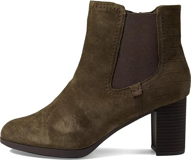 Clarks Bayla Rose Women's Boots Slate Suede : 9.5 D - Wide - Image 5