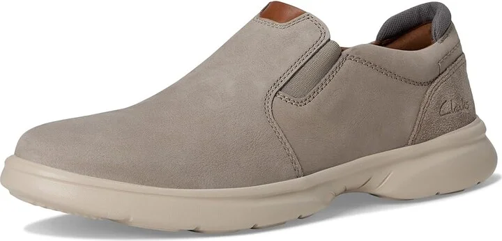 Clarks Bradley Ease Men's Lace-up Boots Light Grey Nubuck : 13 EE - Wide, Leather - Image 5