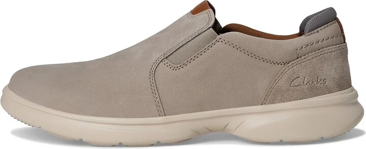 Clarks Bradley Ease Men's Lace-up Boots Light Grey Nubuck : 13 EE - Wide, Leather - Image 6