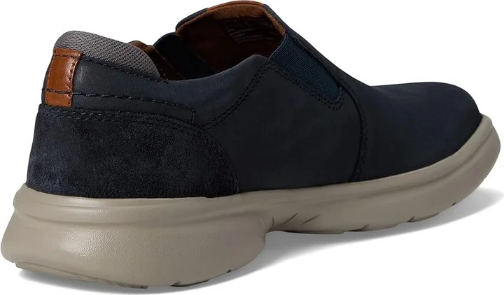 Clarks Bradley Ease Men's Lace-up Boots Navy Nubuck : 9.5 D - Medium, Leather - Image 4