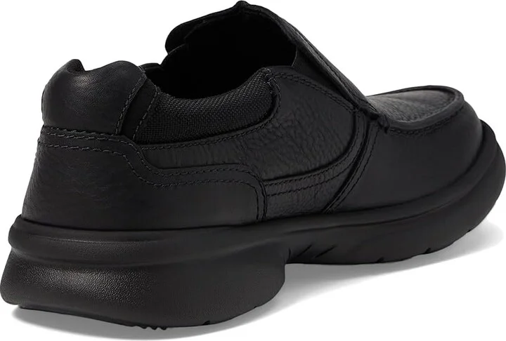 Clarks Bradley Free Men's Shoes Black Tumbled Leather : 7 D - Medium - Image 4