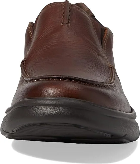 Clarks Bradley Free Men's Shoes Tan Tumbled Leather : 7 D - Medium - Image 5