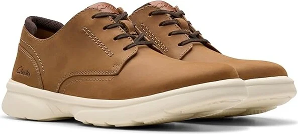 Clarks Bradley Plain Men's Lace-up Boots Light Brown Leather : 11.5 D - Medium, Leather/Suede