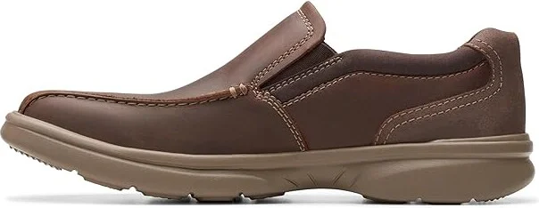 Clarks Bradley Step Men's Shoes Beeswax Leather : 9.5 EE - Wide - Image 5