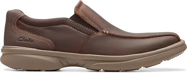 Clarks Bradley Step Men's Shoes Beeswax Leather : 9.5 EE - Wide - Image 6