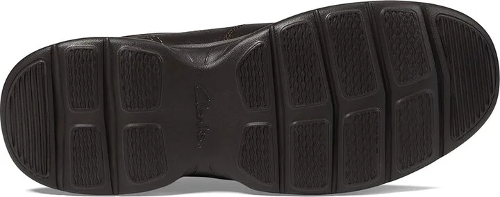Clarks Bradley Step Men's Shoes Brown Tumbled Leather : 7 D - Medium - Image 3