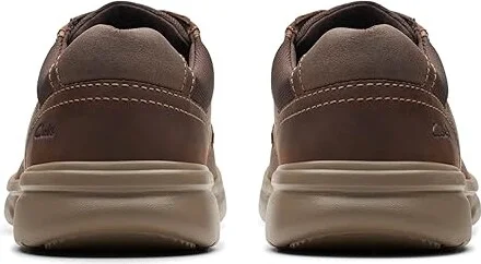 Clarks Bradley Vibe Men's Shoes Beeswax Leather : 9.5 EE - Wide - Image 4