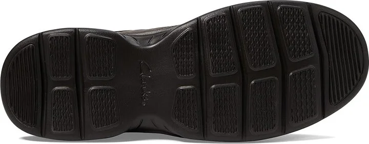 Clarks Bradley Vibe Men's Shoes Tan Tumbled Leather : 7 D - Medium - Image 3
