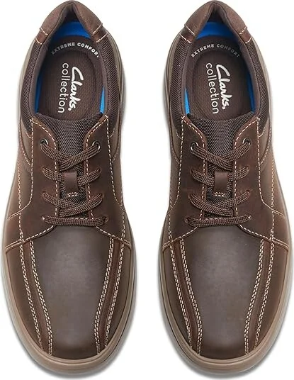 Clarks Bradley Walk Men's Shoes Beeswax Leather : 8.5 D - Medium - Image 2