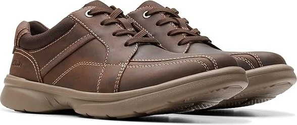 Clarks Bradley Walk Men's Shoes Beeswax Leather : 8.5 D - Medium