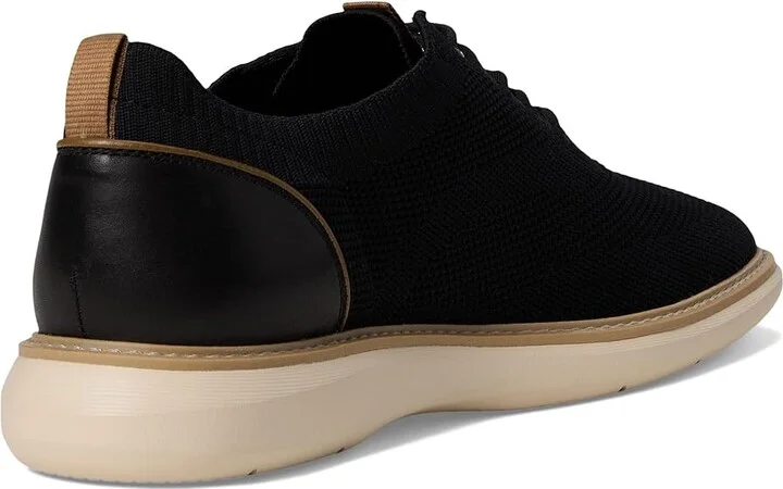 Clarks Brantin Knit Men's Lace-up Boots Black Knit : 8 D - Medium, Leather - Image 4