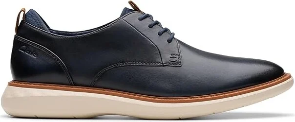 Clarks Brantin Plain Men's Lace-up Boots Navy Leather : 9 EE - Wide - Image 6