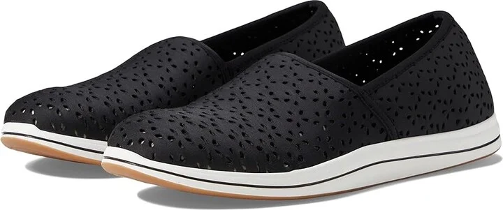 Clarks Breeze Emily Women's Shoes Black Synthetic : 7 A - Narrow