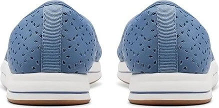 Clarks Breeze Emily Women's Shoes Blue Textile : 8 B - Medium, Synthetic - Image 4
