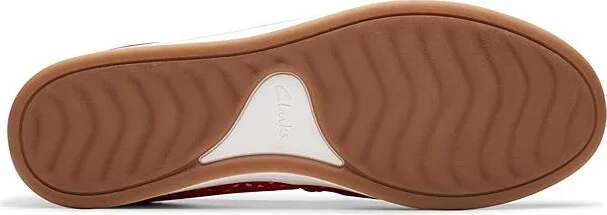 Clarks Breeze Emily Women's Shoes Cherry Textile : 9.5 D - Wide, Synthetic - Image 3