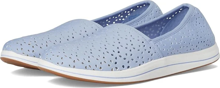 Clarks Breeze Emily Women's Shoes Lavender Synthetic : 6 B - Medium