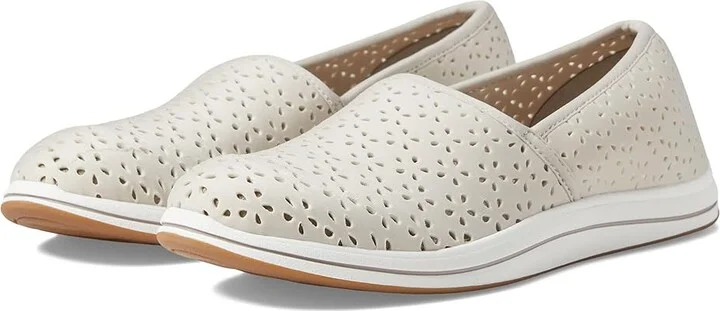 Clarks Breeze Emily Women's Shoes Light Taupe Synthetic : 8 A - Narrow