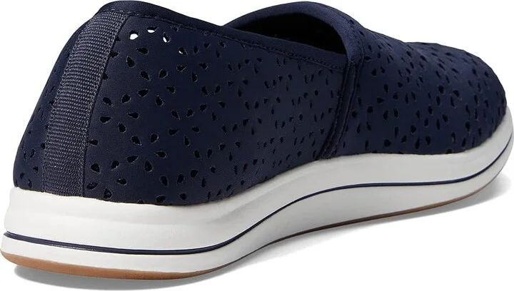 Clarks Breeze Emily Women's Shoes Navy Synthetic : 8 A - Narrow - Image 4
