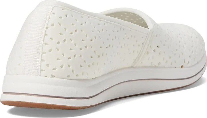 Clarks Breeze Emily Women's Shoes White Synthetic : 7.5 A - Narrow - Image 4