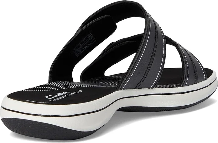 Clarks Breeze Maye Women's Sandals Black Synthetic : 9 B - Medium - Image 4