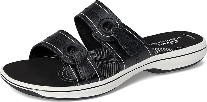 Clarks Breeze Maye Women's Sandals Black Synthetic : 9 B - Medium - Image 5