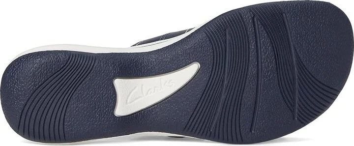 Clarks Breeze Maye Women's Sandals Navy Synthetic : 10 B - Medium - Image 3