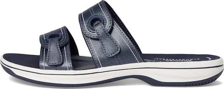 Clarks Breeze Maye Women's Sandals Navy Synthetic : 10 B - Medium - Image 6