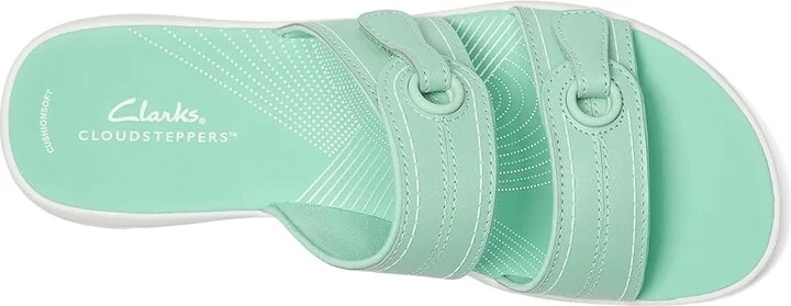 Clarks Breeze Maye Women's Sandals Turquoise Synthetic : 9 B - Medium - Image 2