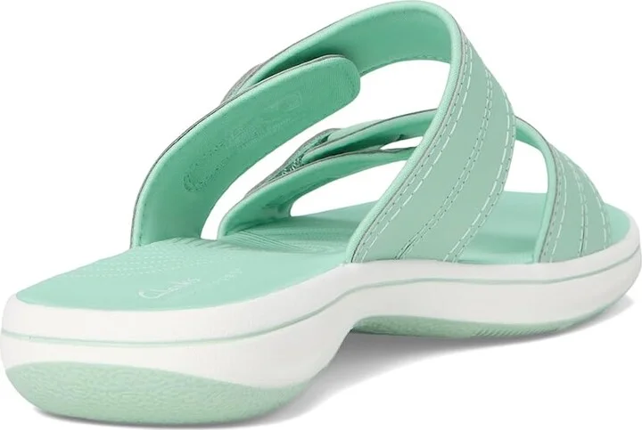 Clarks Breeze Maye Women's Sandals Turquoise Synthetic : 9 B - Medium - Image 4
