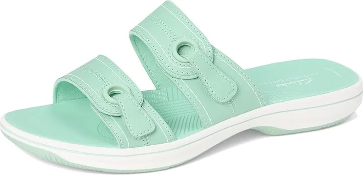 Clarks Breeze Maye Women's Sandals Turquoise Synthetic : 9 B - Medium - Image 5